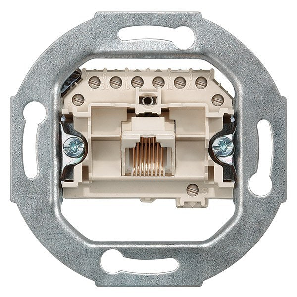 DELTA UAE Anschlussdose ungeschirmt, 1x 8-polig, RJ11/12 u. RJ45, Kat. 3-8/8 – 5TG2417