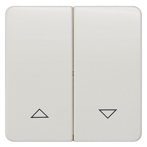 DELTA profil Wippe mit Jalousiesymbolen, titanweiß – 5TG7814