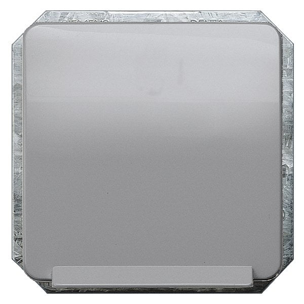 DELTA profil SCHUKO-Steckdose mit Klappdeckel silber – 5UB1464