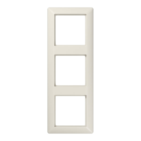 Rahmen 3fach, senkrechte und waagerechte Montage, Duroplast, AS500, weiss – AS583