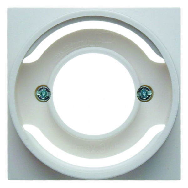 S.1/B.x Zentralstück für Lichtsignal E14 polarweiß glänzend – 11988989