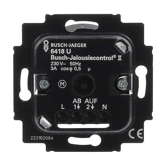 Busch-Jalousiecontrol II Jalousie-Basis-Einsatz 230 V (2-Draht) – 2CKA006410A0375