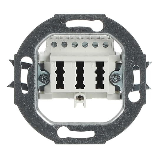 TAE-Anschlussdose 3x6 NFN alpinweiß – 2CKA000230A0392