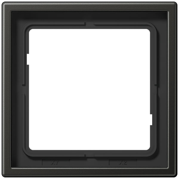 Rahmen 1fach, Aluminium lackiert, LS990, anthrazit (lackiertes Aluminium) – AL2981AN