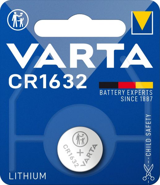 Knopfzelle Electronics Lithium CR1632 3V 1Bli=1Stk – 6632101401