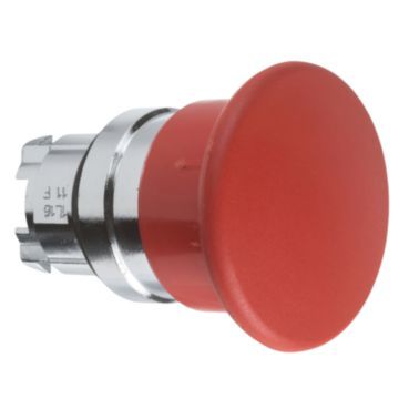Pilzdrucktaster Frontelement XB4, Metall, 22mm, rot, Pilz 40mm, tastend – ZB4BC4