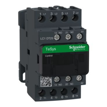 Leistungsschütz, 4p+1S+1Ö, 25A/AC1, Spule 230V 50/60Hz – LC1DT25P7