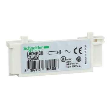 Beschaltungsmodul, RC-Glied, 110-250V AC, für LC1D09-38 – LAD4RCU