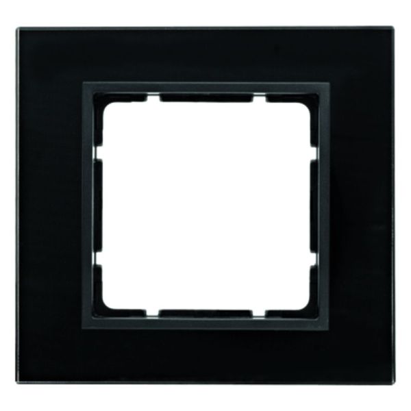 B.7 Rahmen 1fach Glas schwarz – 10116616
