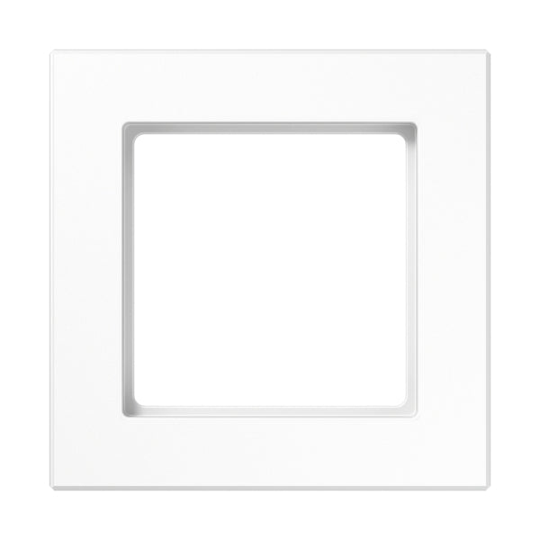 Rahmen 1fach, Duroplast, ACREATION, alpinweiss – AC581WW
