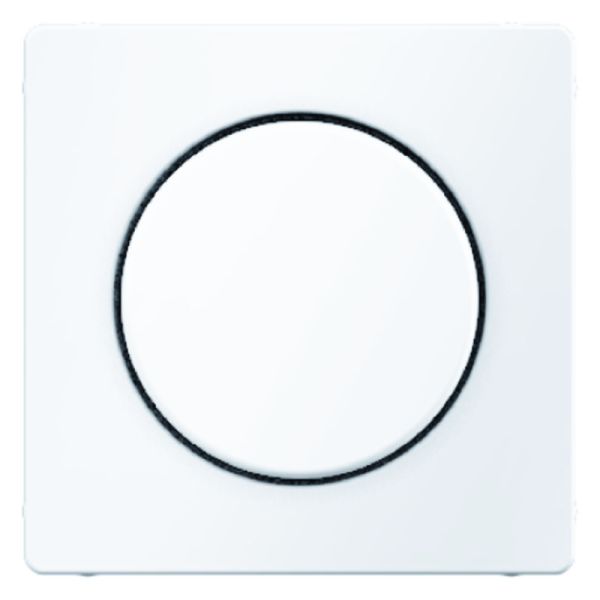 Q.x Zentralstück für Drehdimmer polarweiß samt – 11376089