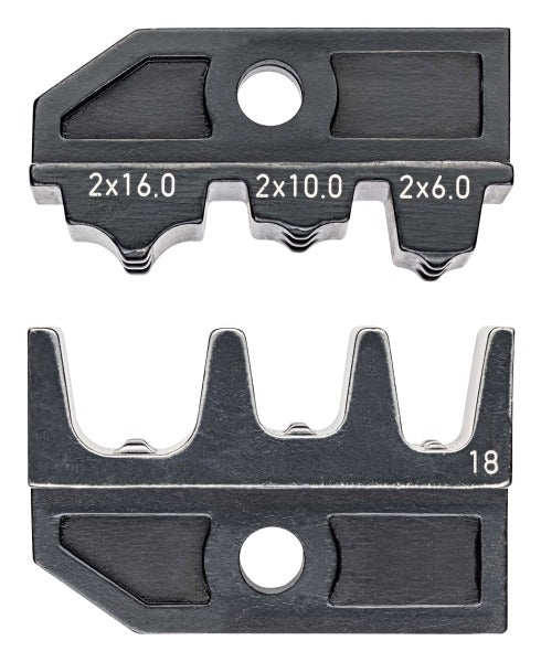 Crimpeinsatz für Twin-Aderendhülsen 2x6 / 2x10 / 2x16 – 97 49 18