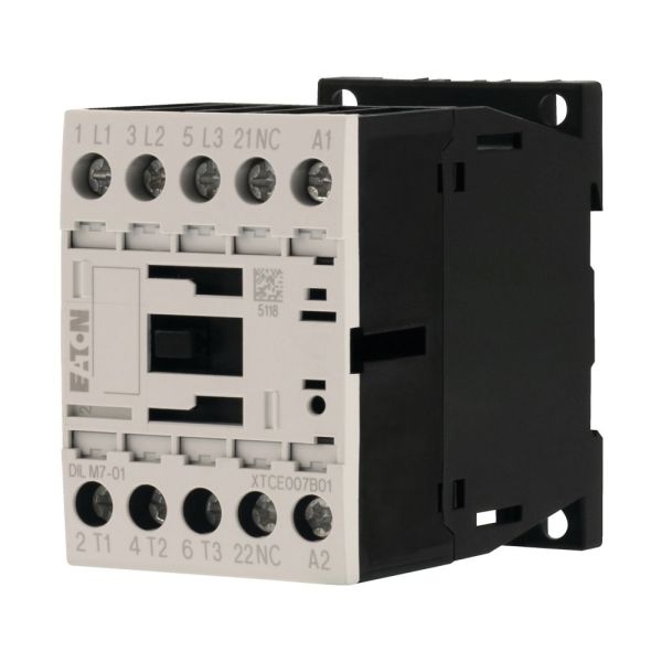 Leistungsschütz, 3-polig, 380 V 400 V 3 kW, 1 Ö, 24 V DC, Gleichstrombetätigung, Schraubklemmen – 276600