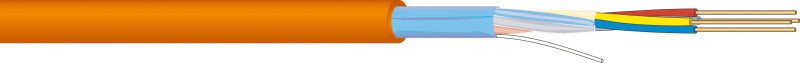 Installationskabel max. 225V FE180 E30 bis 110V orange Schnittlänge