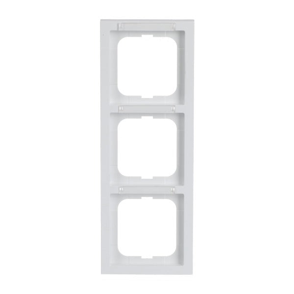 Abdeckrahmen mit Sichtfenster senkrecht 3-fach studioweiß - future linear – 2CKA001754A4366