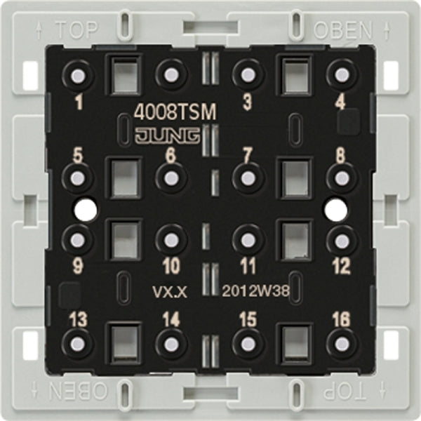 Tastsensor-Modul 4fach, JUNG 2-Draht-Bus, F40 – 4008TSM