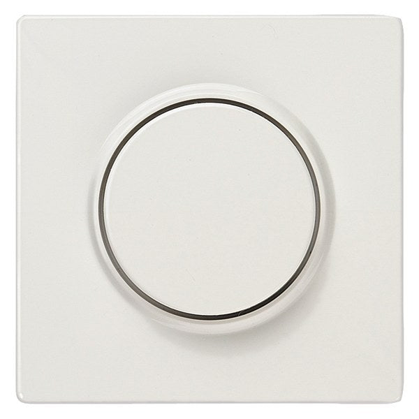 DELTA style Abdeckplatte für Dimmer mit Drehknopf, titanweiß – 5TC8912