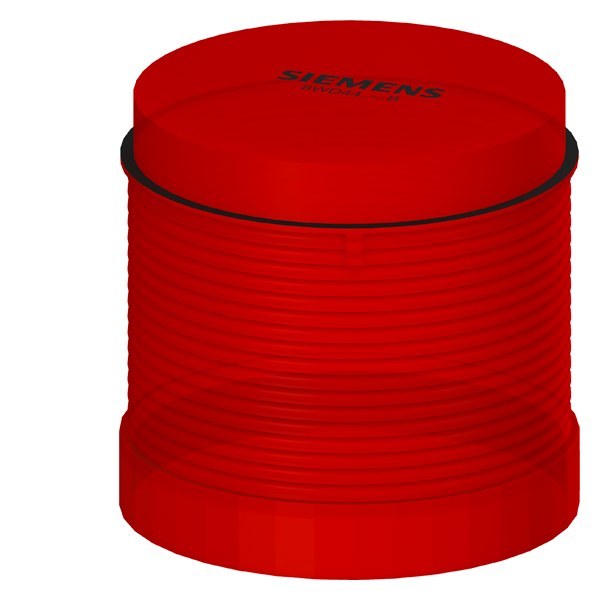 Dauerlichtelement, mit integrierter LED, rot, AC/DC 24 V, Durchmesser 70 mm – 8WD44205AB