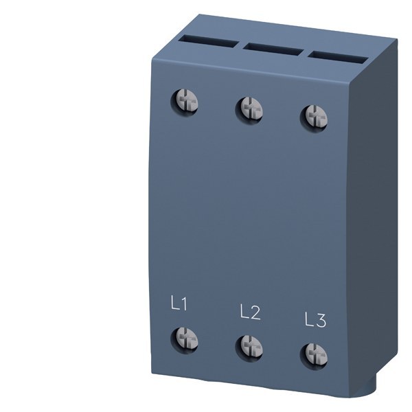 3Ph.-Einspeiseklemme für 3Ph.-Sammelschiene, S0 und S00, Anschluss von unten – 3RV29155B