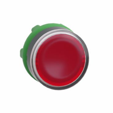 Leuchtdrucktaster Frontelement XB5, Kunststoff, 22mm, rot, für LED – ZB5AW343