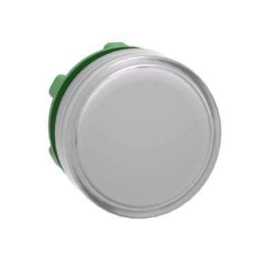 Leuchtmelder Frontelement XB5, Kunststoff, 22mm, weiß, für LED, glatte Kalotte – ZB5AV013