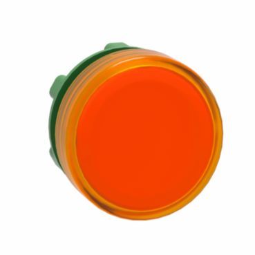 Leuchtmelder Frontelement XB5, Kunststoff, 22mm, orange, für LED, glatte Kalot – ZB5AV053