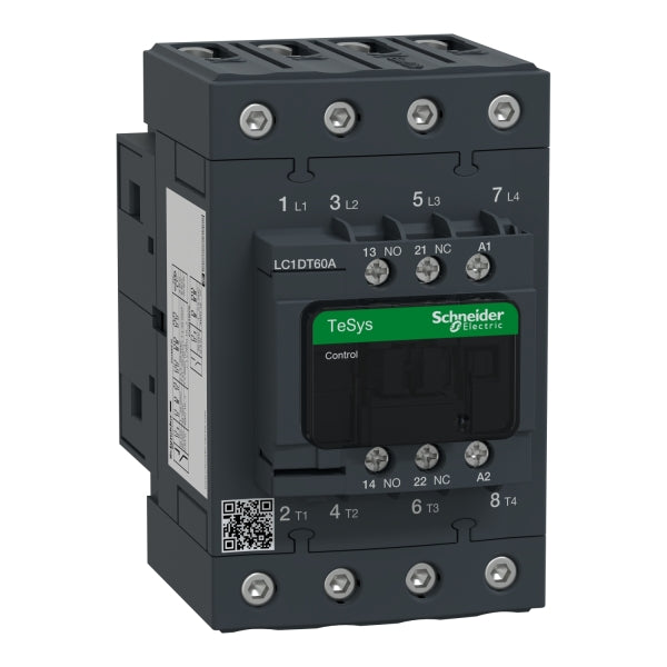 Leistungsschütz, 4p+1S+1Ö, 60A/AC1, Spule 230V 50/60Hz – LC1DT60AP7