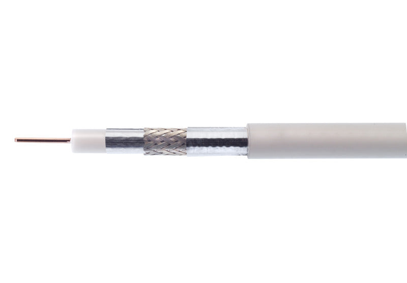 Koaxialkabel 4.8PE Impedanz:75 Ohm 100m ws – 21510025