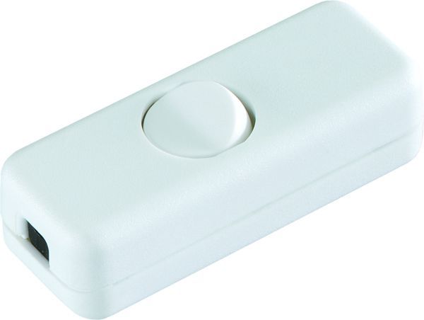 Schnur-Zwischenschalter Serie 8007, Ausschalter, 1polig, w/w – 924.037