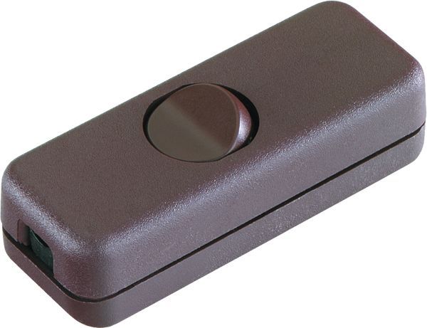 Schnur-Zwischenschalter Serie 8007, Ausschalter, 1polig, b/b – 924.038