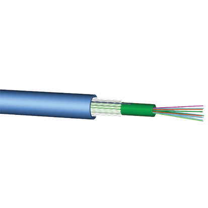 LWL Kabel Singlemode U-DQ(ZN)BH 24E9/125µm OS2 LSOH 3kN Schnittlänge