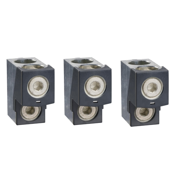 Anschluss-Klemmen für 2 Kabel (3 Stk.), 2x 35-240mm² – LV432481