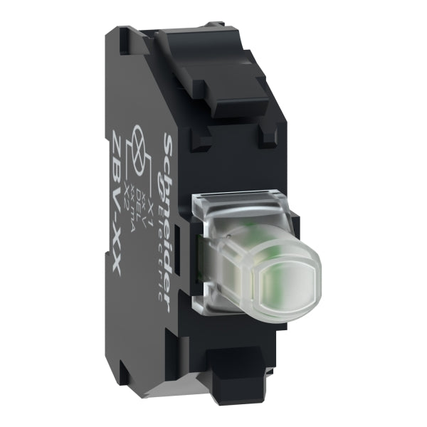 Universelles LED-Modul, Harmony XB4 und XB5, 22mm, 30mm, weiß, Schraubklemme, 12V ACDC – ZBVJ1