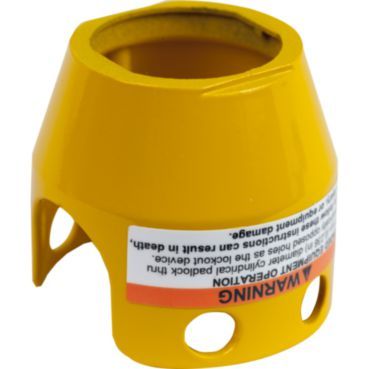 Schutzkragen f. Ø 40 Pilzdrucktaster u. Ø 22mm Geräte, gelb – ZBZ1605