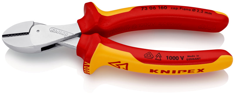 X-Cut® Kompakt-Seitenschneider, verchromt, VDE, 160 mm – 73 06 160