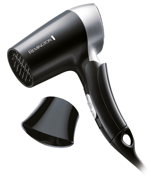 Reisehaarfön 1400W 2T./Geb. umklappb.Griff Stylingdüse si-sw – 45342560700