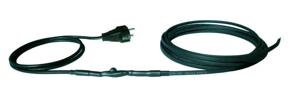 Heizband mit Thermostat für Kunststoffrohre, 170W, 10m, 230V