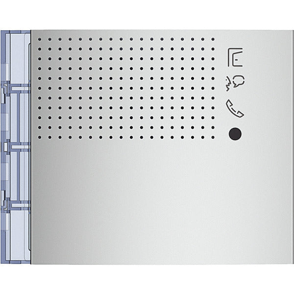 Abdeckung für Lautsprechermodul PLUS, ohne Ruftasten, Farbe: Allmetal – 351101