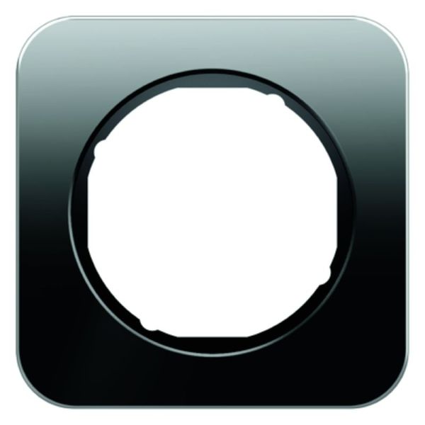 R.1 Rahmen 1fach Glas schwarz – 10112116