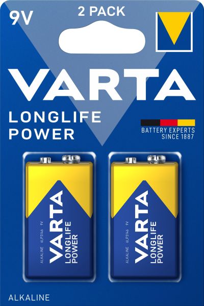 Batterie Longl. Pow. Alka E-Block MN1604/6PR3146 9V 1Bli=2St – 4922121412