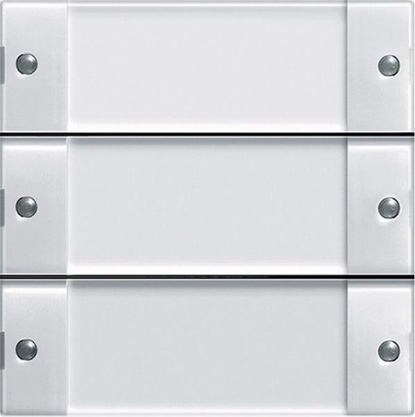 Gira eNet Funk Wandsender 3f Beschriftungsfeld System 55 Klar/Reinweiß – 5333100