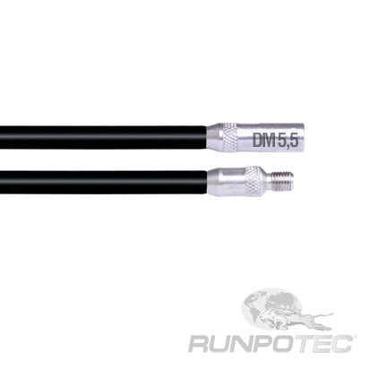 Kabel Schubstangen RunpoStick schwarz/mittel 2 x 1m – 10044