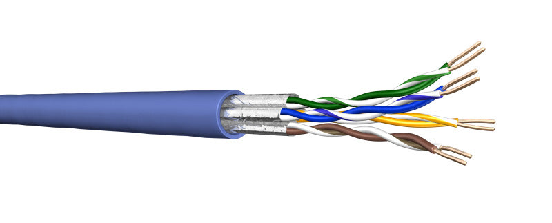 Datenkabel Kat.6A U/FTP 4x2xAWG23/1 LSHF 1.000m Trommel 1000 m