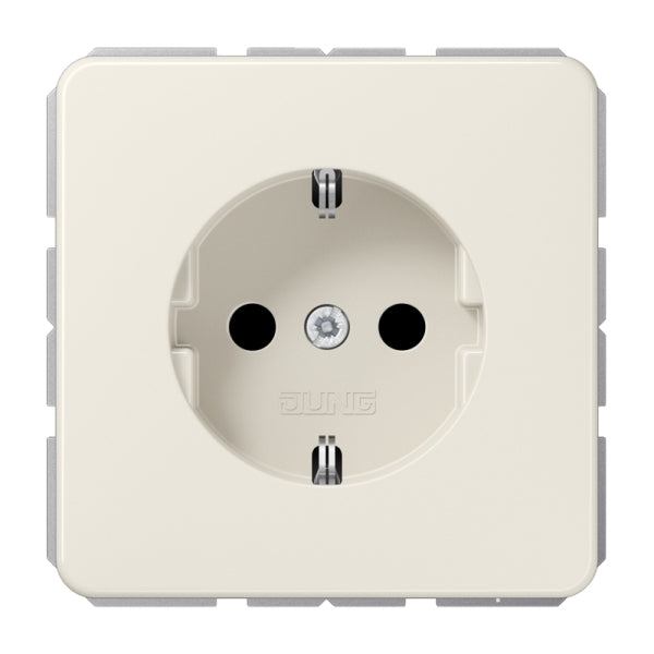 SCHUKOSteckdose, 16 A 250V ~, Duroplast, Serie CD, weiss – CD1520