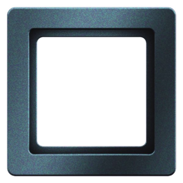 Q.1 Rahmen 1fach schwarz matt, lackiert – 10116085