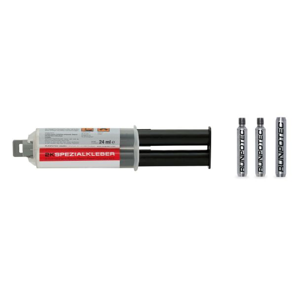 Reparatur-Set für Ø6mm Runpotec Glasfaserstab – 20252