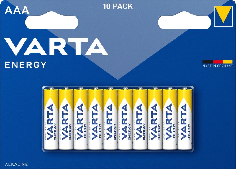 Batterie Energy Alkaline AAA Micro LR03 1.5V 1Bli=10Stk – 4103229491