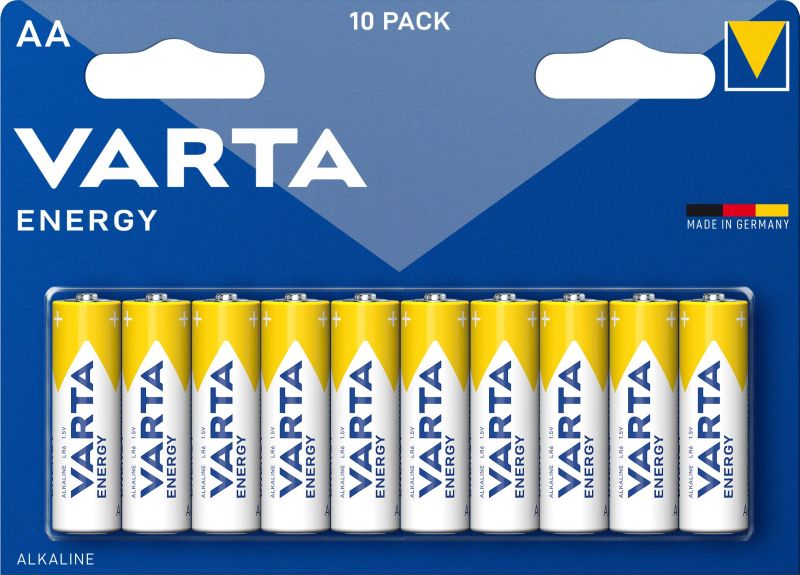 Batterie Energy Alkaline AA Mignon LR6 1.5V 1Bli=10Stk – 4106229491