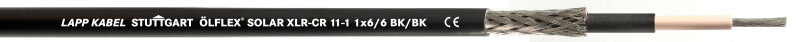 ÖLFLEX SOLAR XLR-CR11-1 1x6/6 BK/BK Trommel 500 m