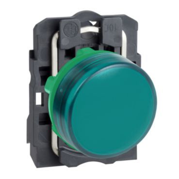 Leuchtmelder, XB5, Kunststoff, grün, 22mm, LED, glatte Kalotte, 24VACDC – XB5AVB3